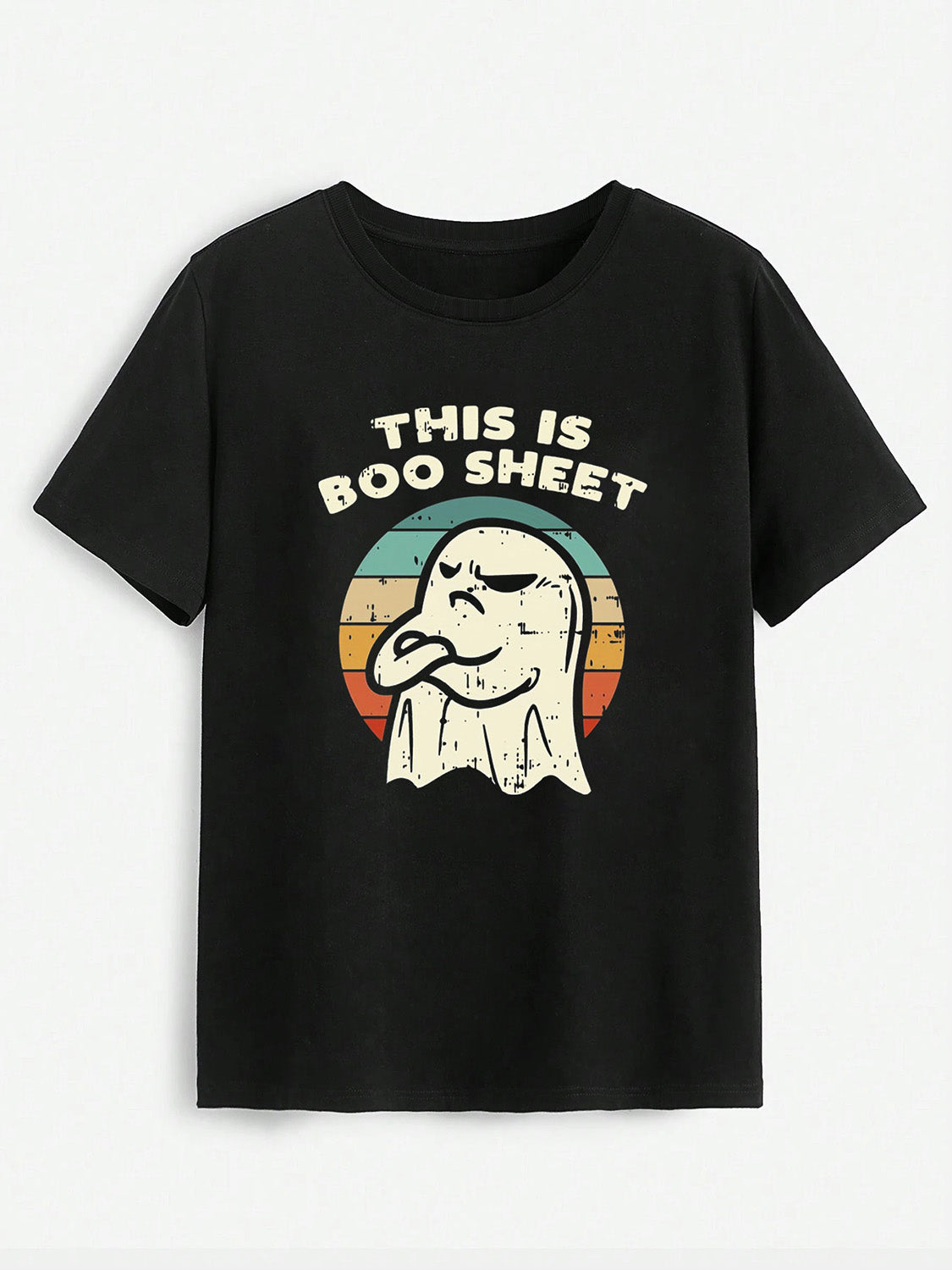 Front view of THIS IS BOO SHEET T-Shirt