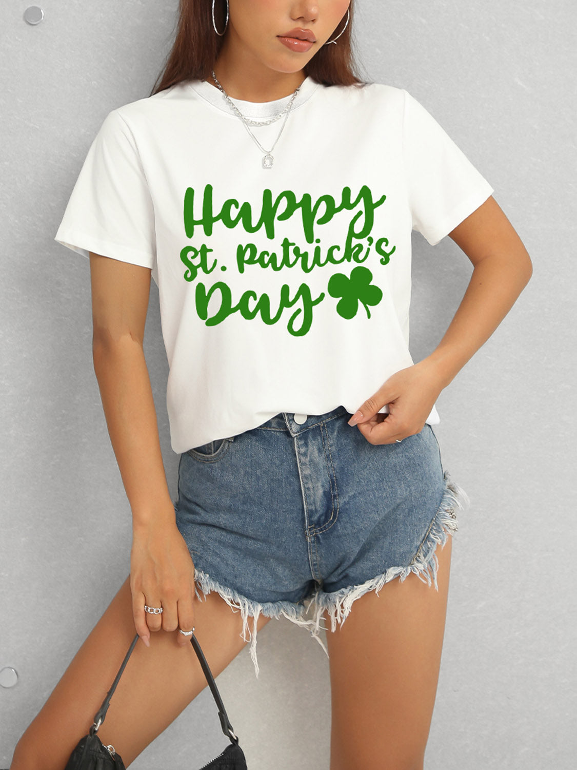 White T-shirt with St. Patrick&
