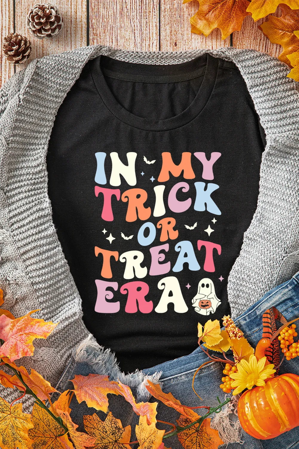 T-shirt with &