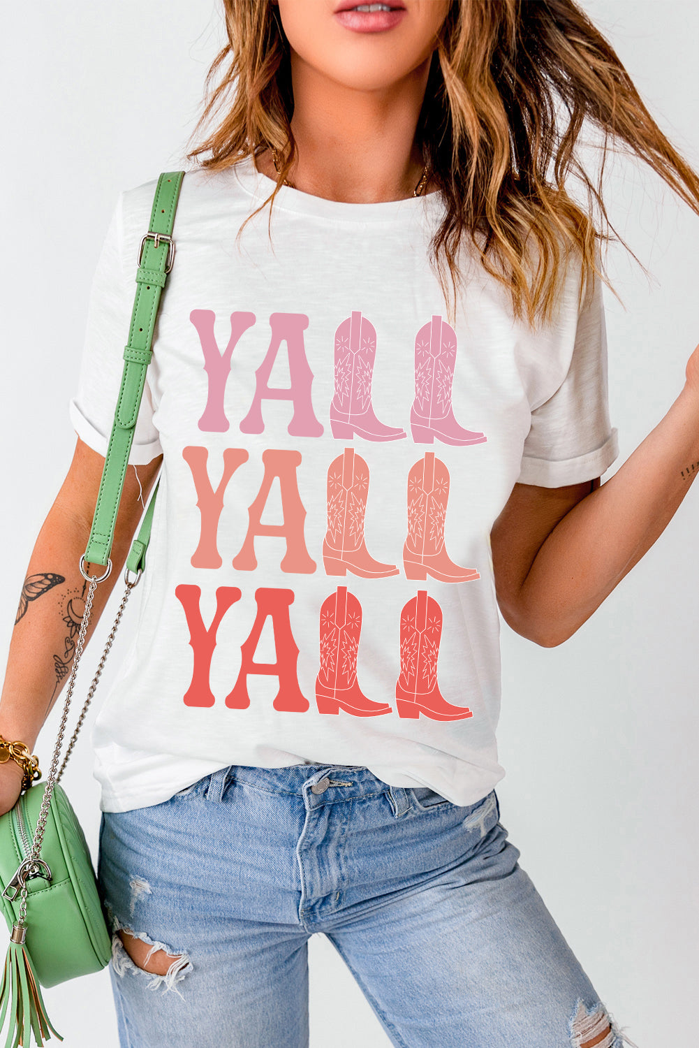 Graphic T-shirt with &