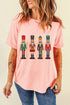 Pink Nutcracker T-Shirt with round neck and short sleeves