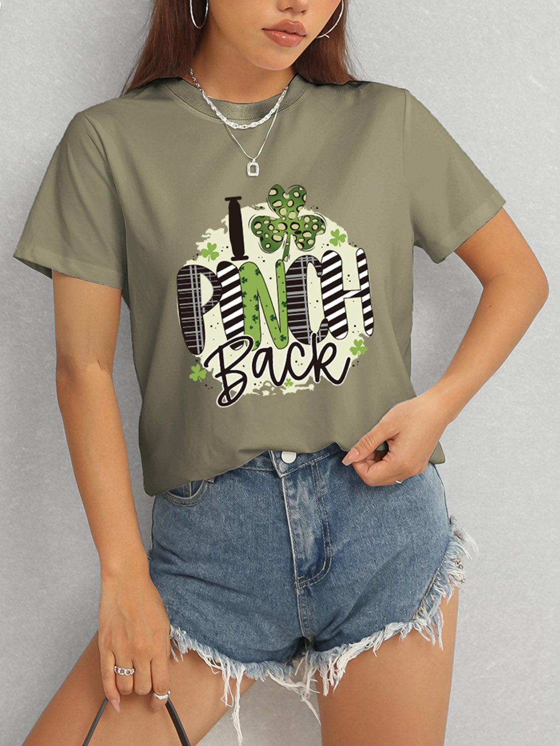 Olive short sleeve t-shirt &
