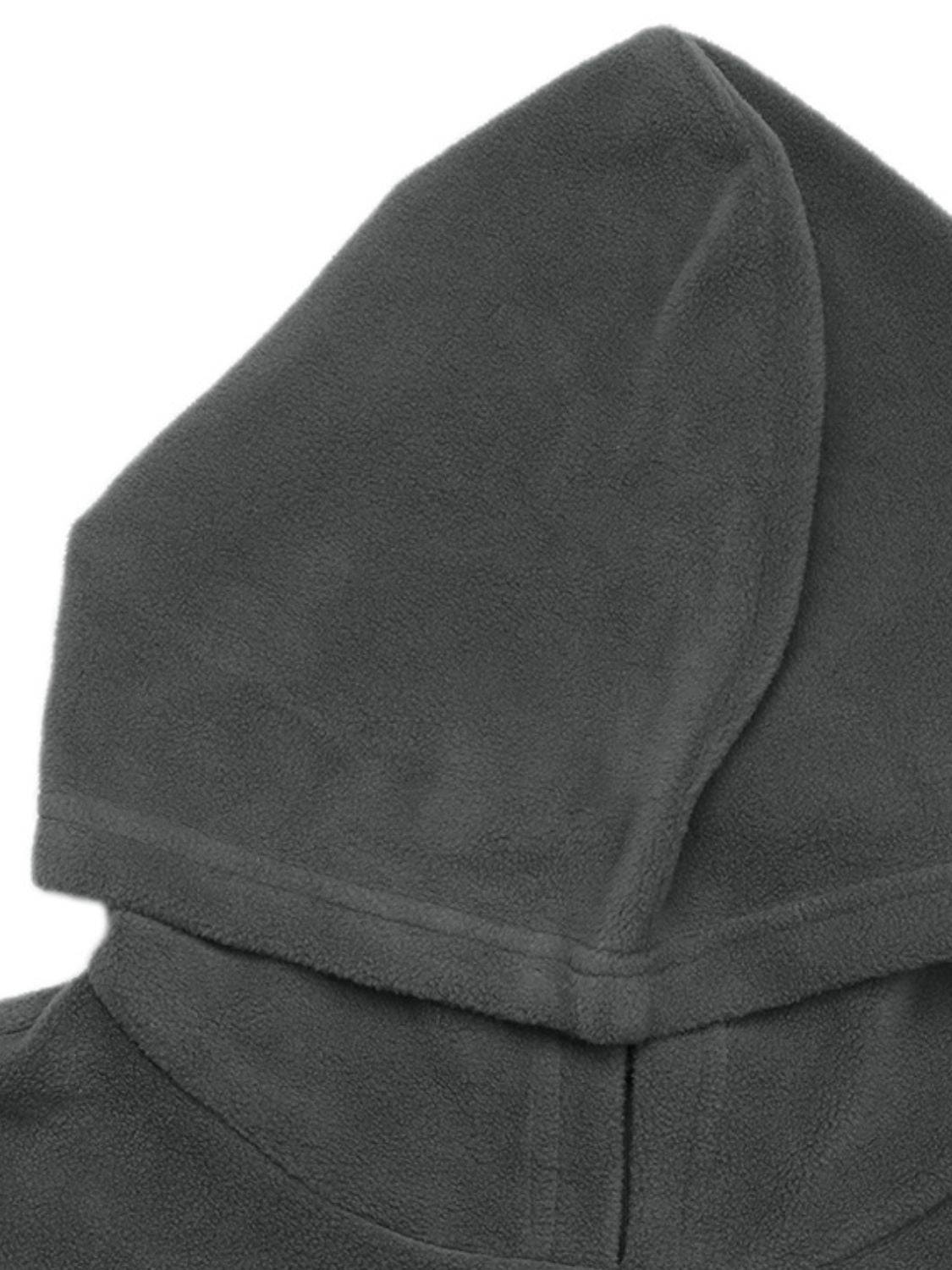 Close-up of Perfee Hoodie hood