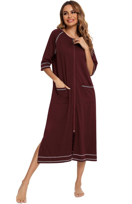 Ladies Loungewear Casual Loose Nightdress