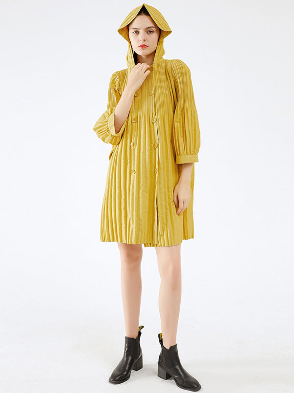 Cardigan mi-long à double boutonnage pour femme