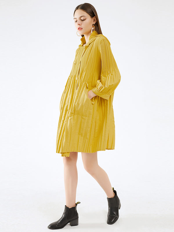 Cardigan mi-long à double boutonnage pour femme