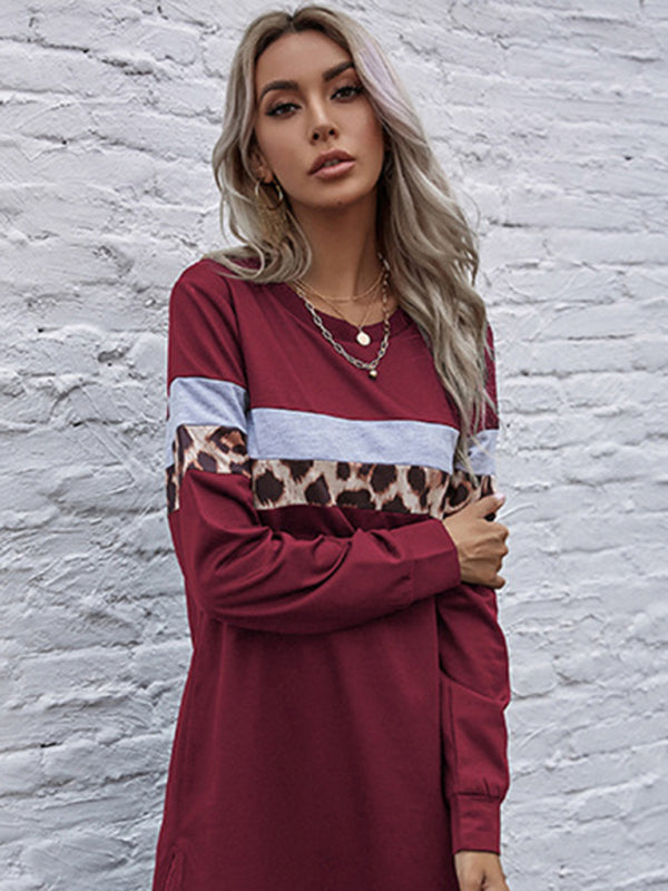 Langärmliges Damen-Neuprodukt, modisches und bequemes Kleid