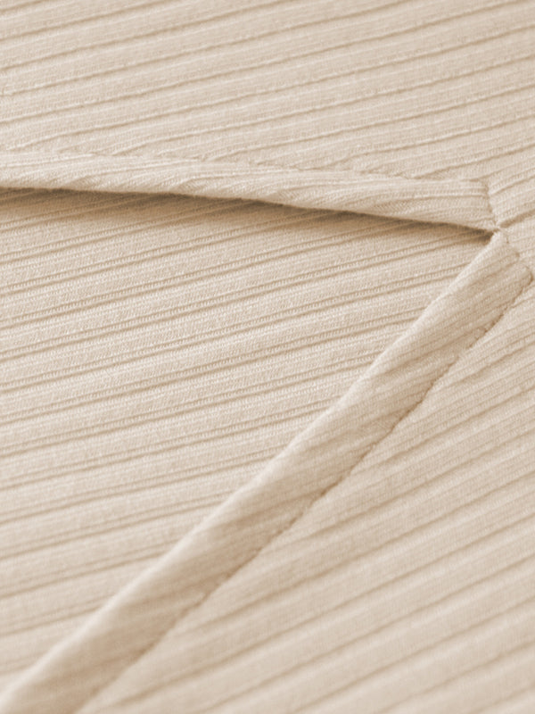 Robe tricotée sans manches pour femmes, Sexy, réversible, couverture de hanche