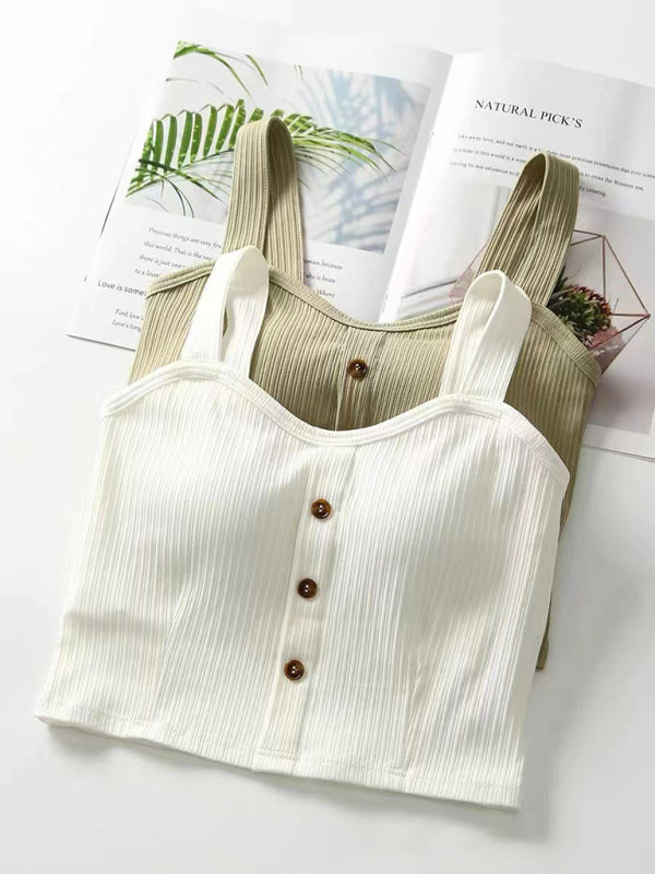 Sling-Oberbekleidung, kleine Weste mit Brustpolster, schönem Rückenteil