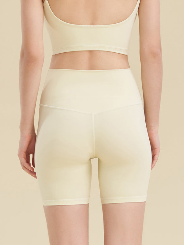 Comfortable tight sports shorts women&