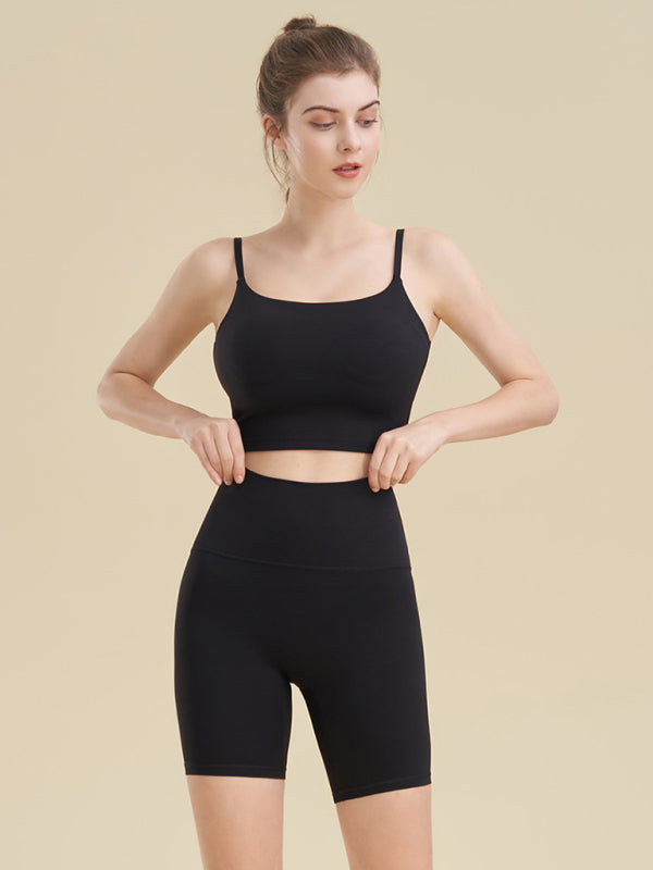 Comfortable tight sports shorts women&