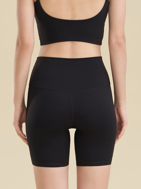 Comfortable tight sports shorts women&