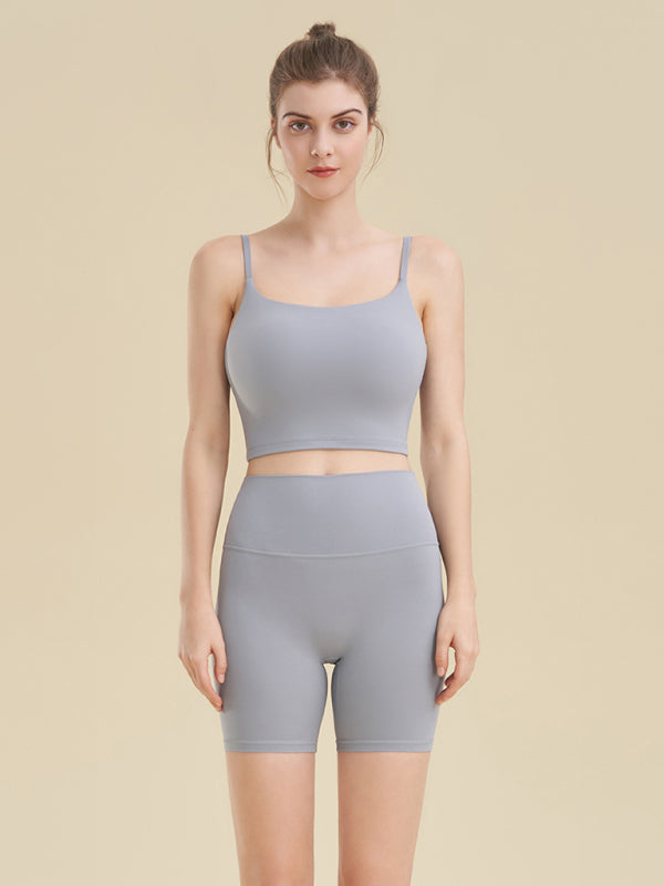 Comfortable tight sports shorts women&