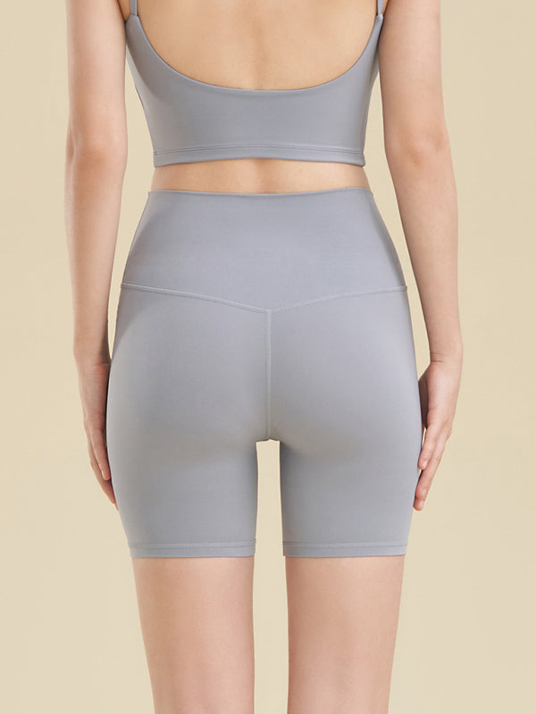 Comfortable tight sports shorts women&