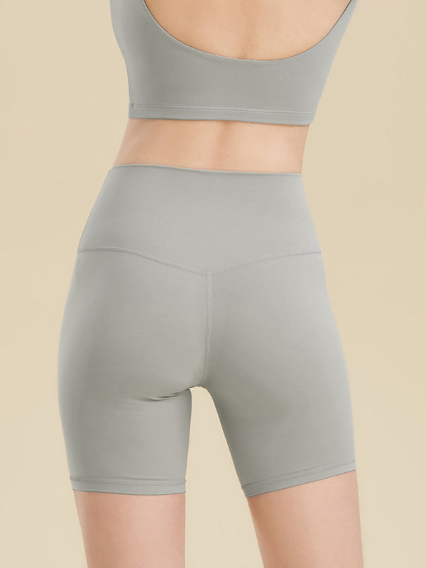 Comfortable tight sports shorts women&