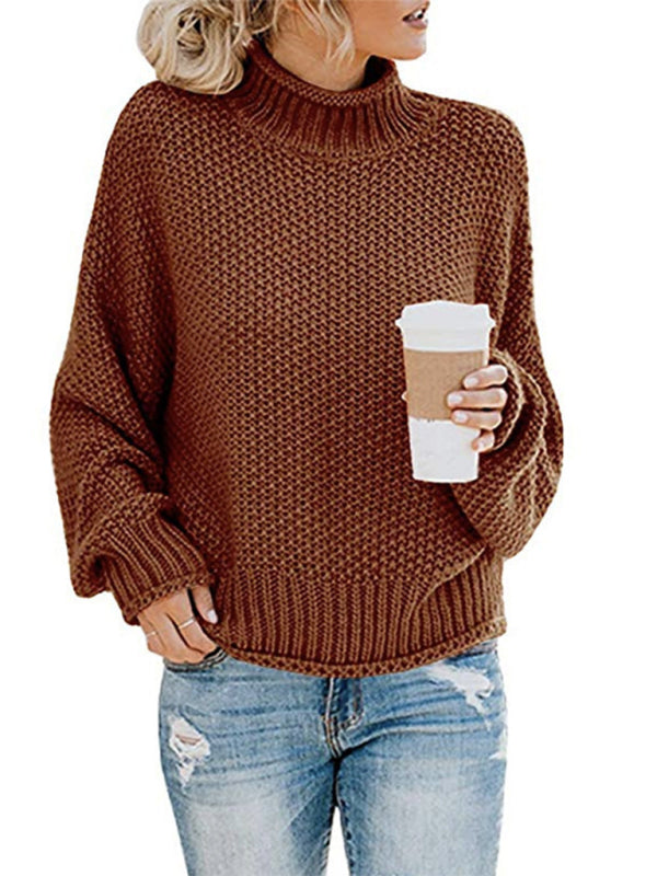 Nouveau Pull tricoté de couleur contrastée à la mode, veste Cardigan, pull