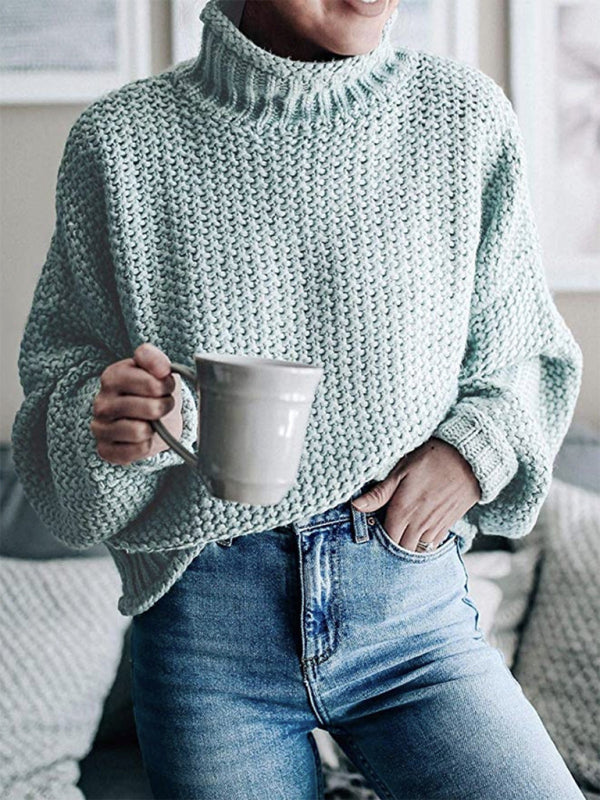 Nouveau Pull tricoté de couleur contrastée à la mode, veste Cardigan, pull