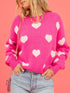 Pink heart Valentine&