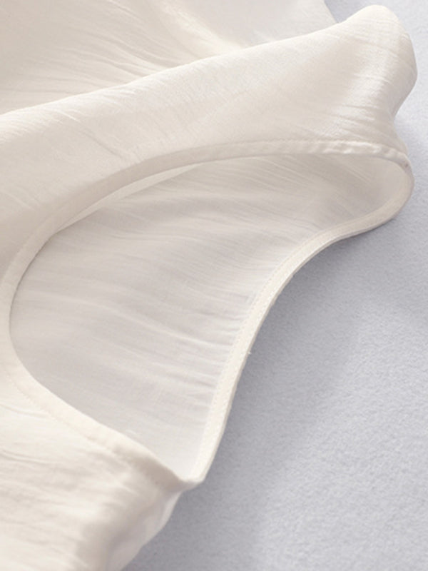 Robe longue brodée, ample, rétro, littéraire, décontractée, avec grand ourlet, nouvelle collection