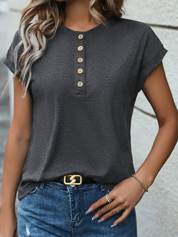 T-Shirt mit Rundhalsausschnitt
