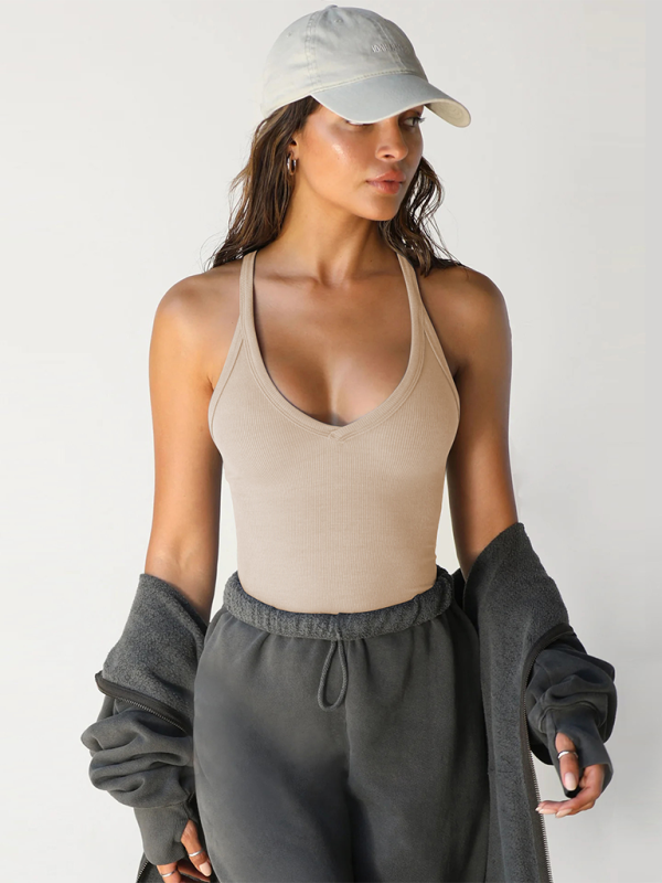 Neue Strickweste für Damen, sexy, schmal geschnittenes Innentop