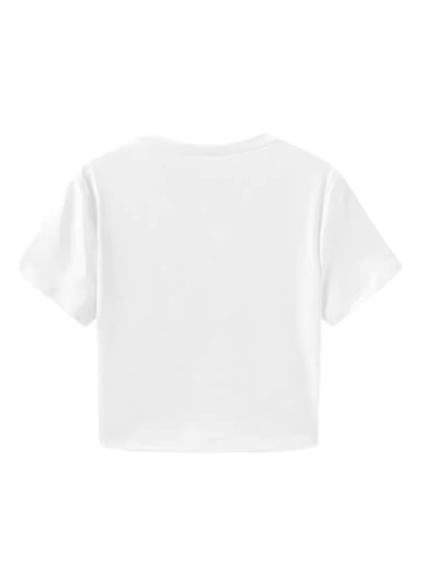 Personalisiertes Weinglas-Druck-Baby-T-Shirt, nabelfreies, kurzärmeliges, vielseitiges T-Shirt