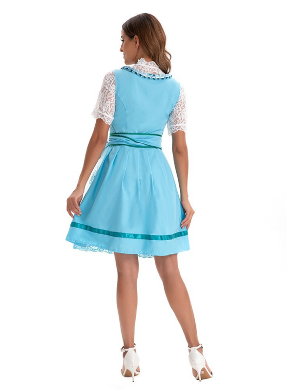 Deutsches Münchner Oktoberfest-Kleidung, bedrucktes Bier-Kleidungskleid für Damen