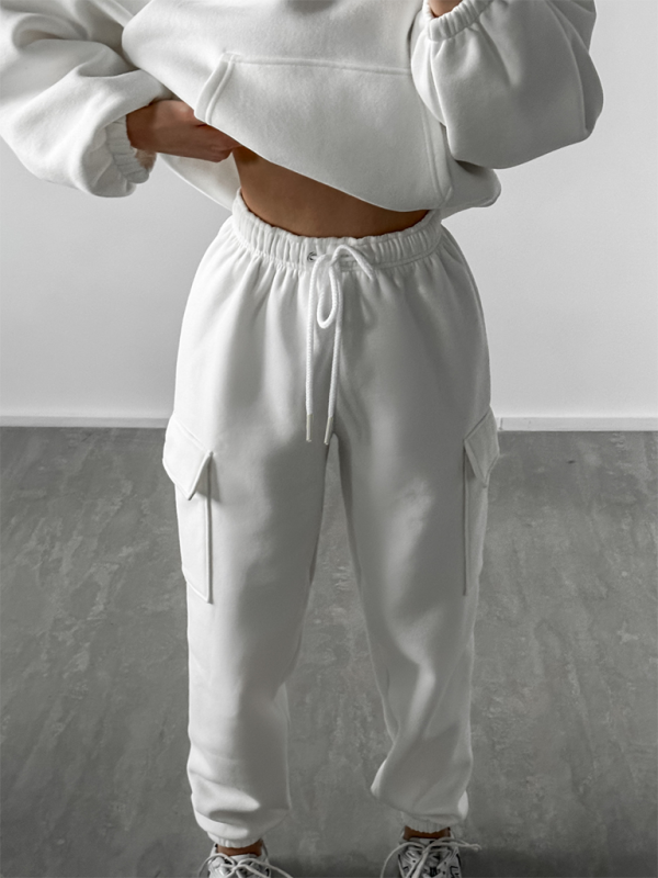Damen neues modisches, sportliches, lässiges Pullover-Set