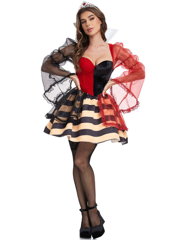 Halloween Rollenspiel sexy Schneewittchen Herzkönigin COS Kostüm