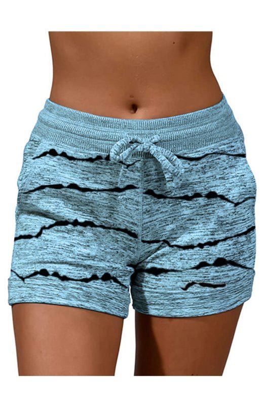 Lässige, modische Damen-Stretch-Shorts mit Taille