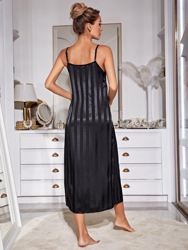 Träger-Pyjamas, langes Nachthemd für Damen, High-End-Heimservice-Set