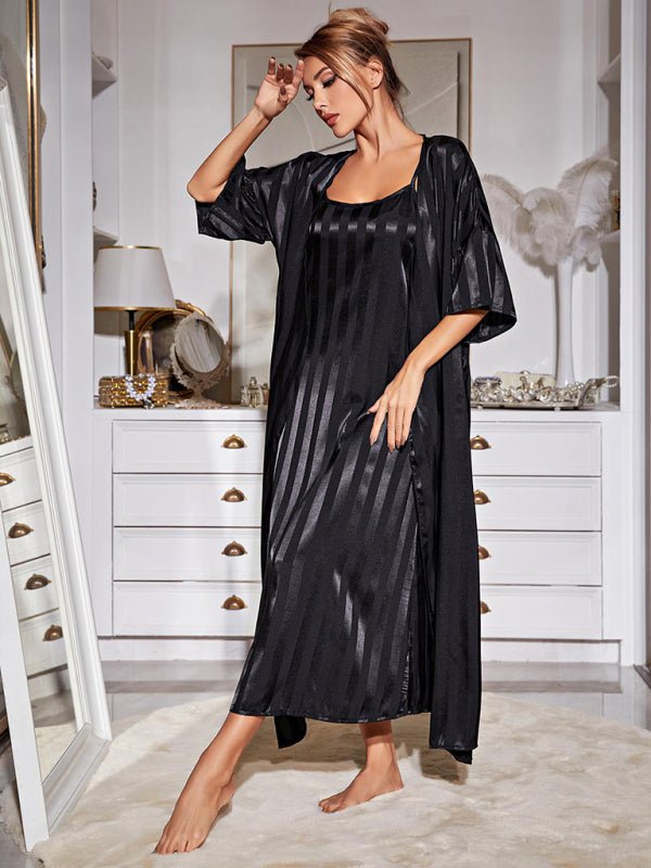 Träger-Pyjamas, langes Nachthemd für Damen, High-End-Heimservice-Set