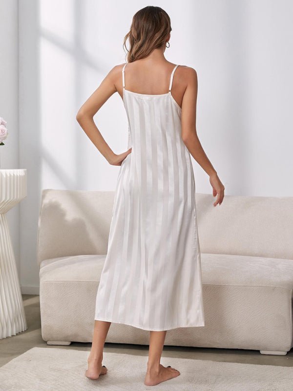 Träger-Pyjamas, langes Nachthemd für Damen, High-End-Heimservice-Set