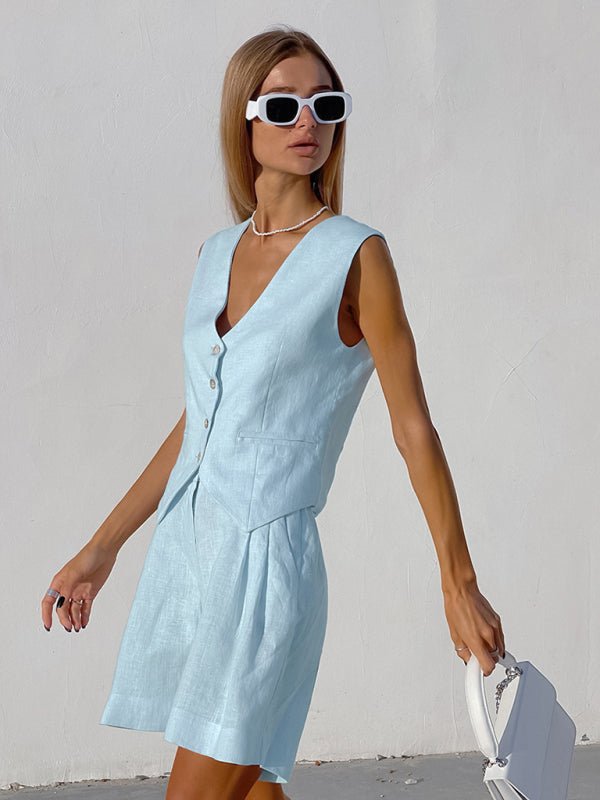 Suit Vest Suit Women&