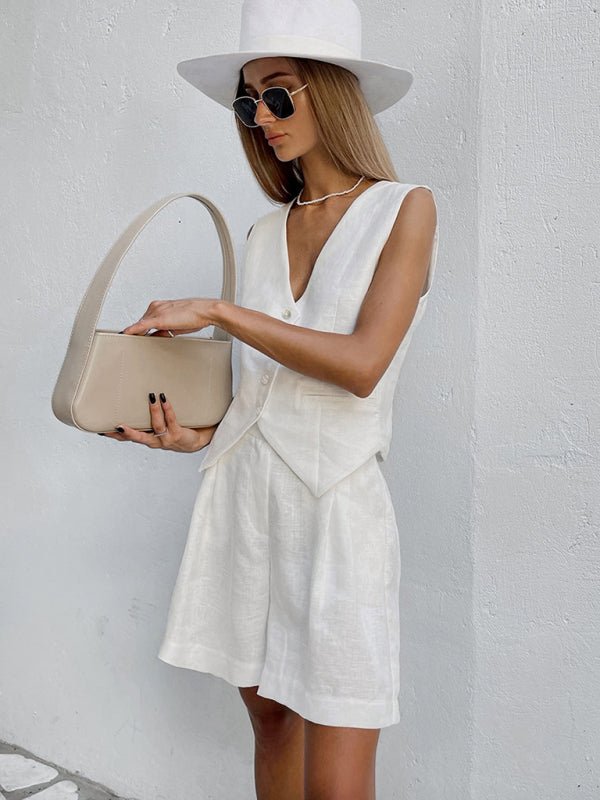 Suit Vest Suit Women&