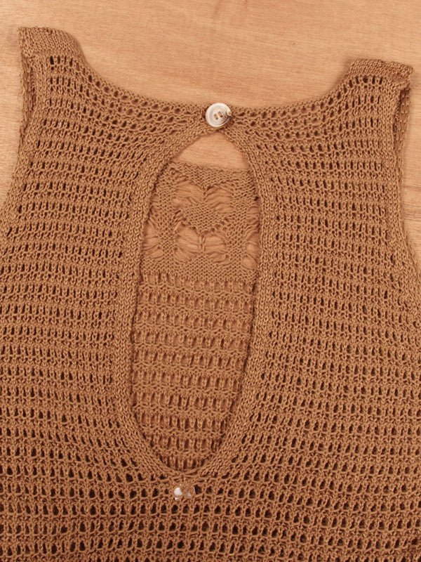 Damen-Bikinioberteil, hohle Spitze, Quaste, Badeanzug, Mantel, Strand, langes Kleid