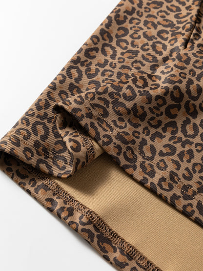 Leopard Print Relaxed Fit T-Shirt
