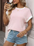 Contrast Trim Short Sleeve T-Shirt