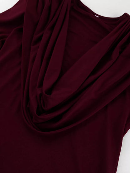 Ruched Long Sleeve T-Shirt