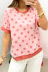 Polka Dot Short Sleeve T-Shirt