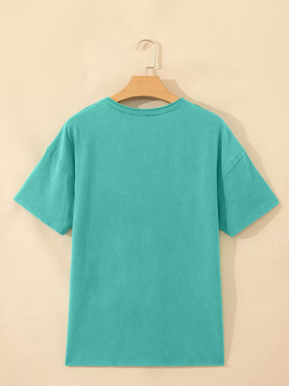 Cotton Mineral Wash T Shirt