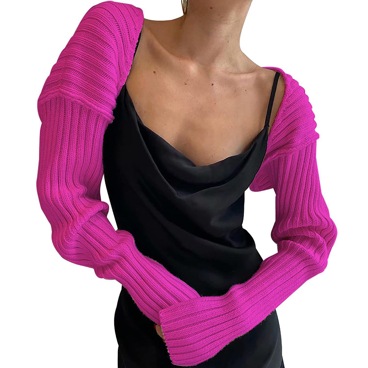 Long Sleeve Knit Bolero