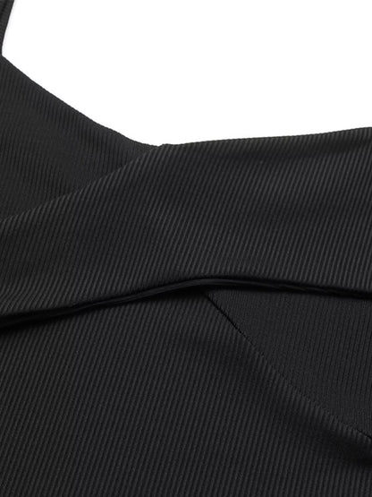 Ribbed Long Sleeve T-Shirt
