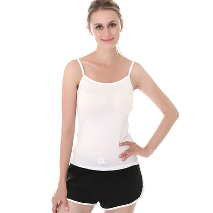 Damen Modische Stretch-Camisole-Weste, vielseitige Basic-Weste 