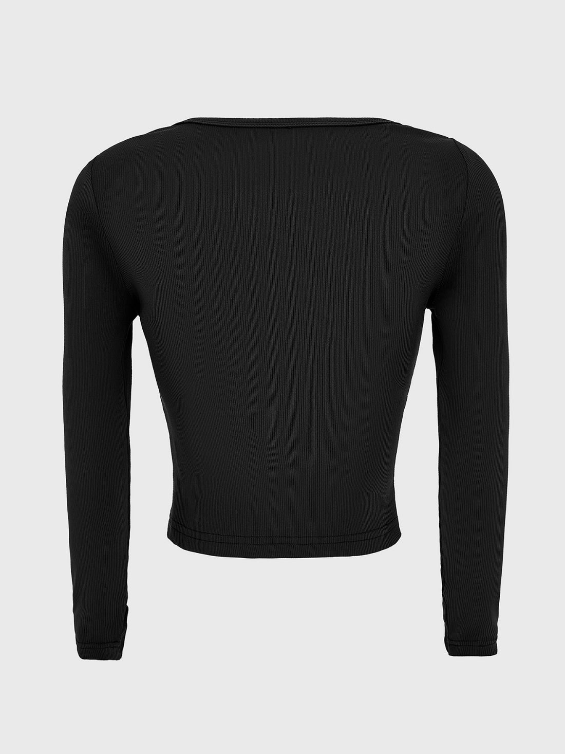 Scoop Neck Long Sleeve T-Shirt