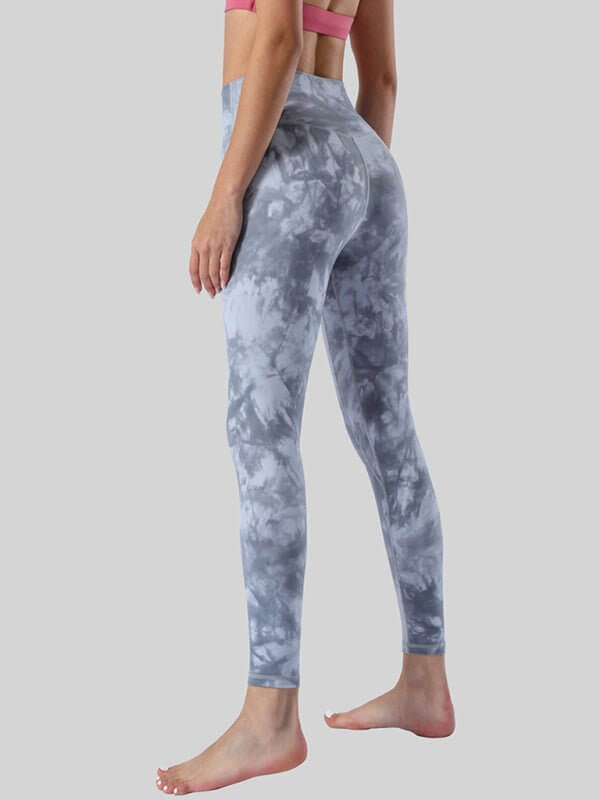 Taille haute nue brossée Double face, fesses, abdomen, vêtements de yoga, pantalon à neuf points 