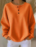 Full Size Waffle Knit Half Button T-Shirt Plus Size