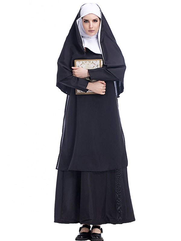 Halloween Black Robe Cosplay Costume