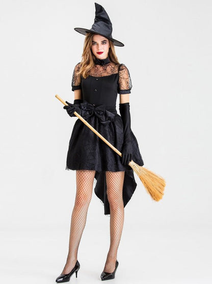 Halloween Black Witch Sexy Cosplay Witch Costume