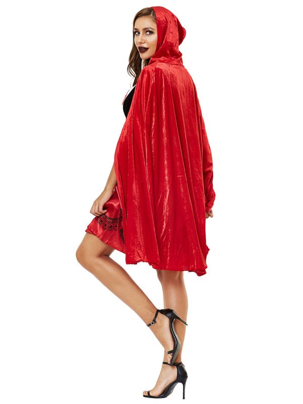 halloween cape little red riding hood costume